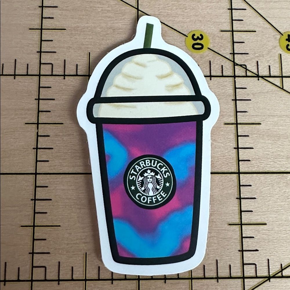 💜13/$13 +Bundle Sticker Sale| Frappuccino Starbucks Waterproof Sticker